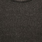 Amomento Hairy Slub Pullover - Dark Brown Knitwear Amomento 