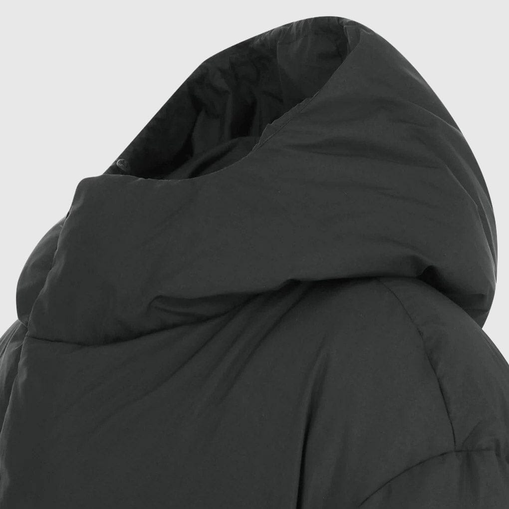 Amomento Hooded Down Puffer - Black Outerwear Amomento 