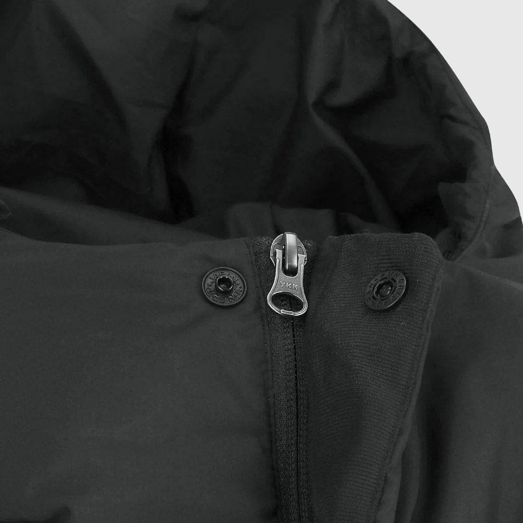 Amomento Hooded Down Puffer - Black Outerwear Amomento 