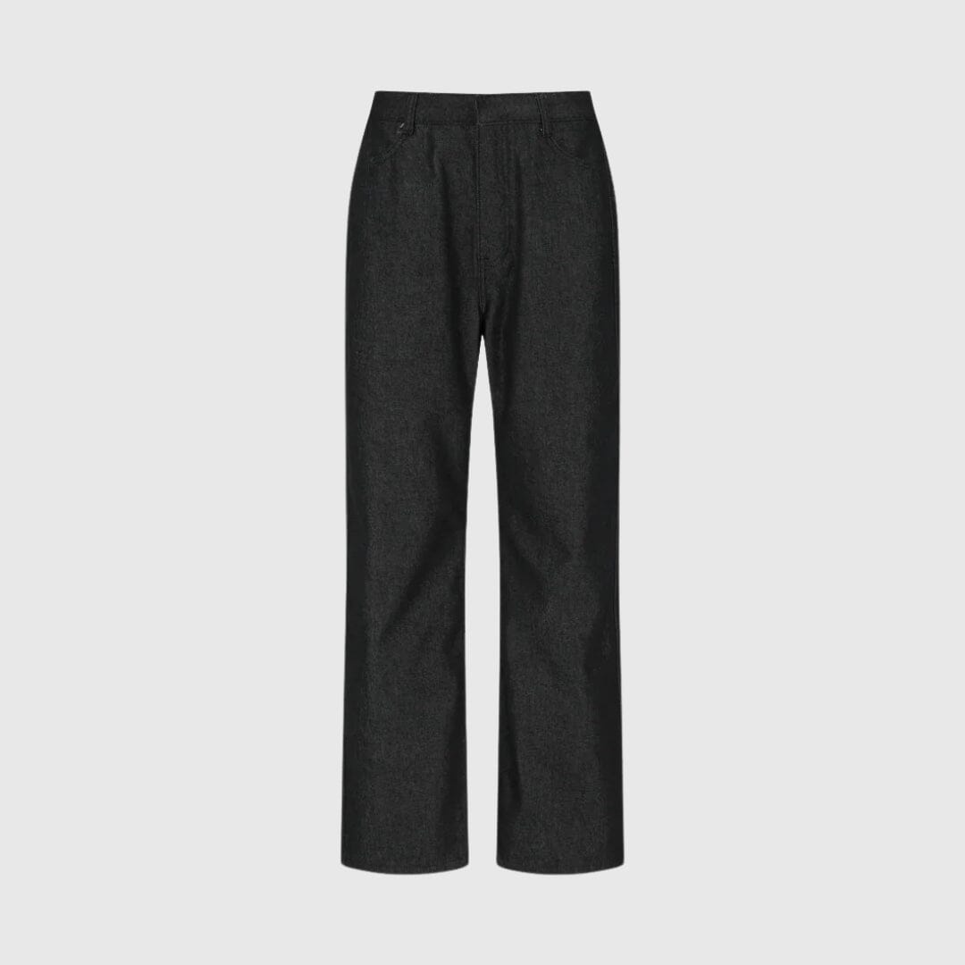 Amomento Mens Color Indigo Jeans - Black Pants Amomento 