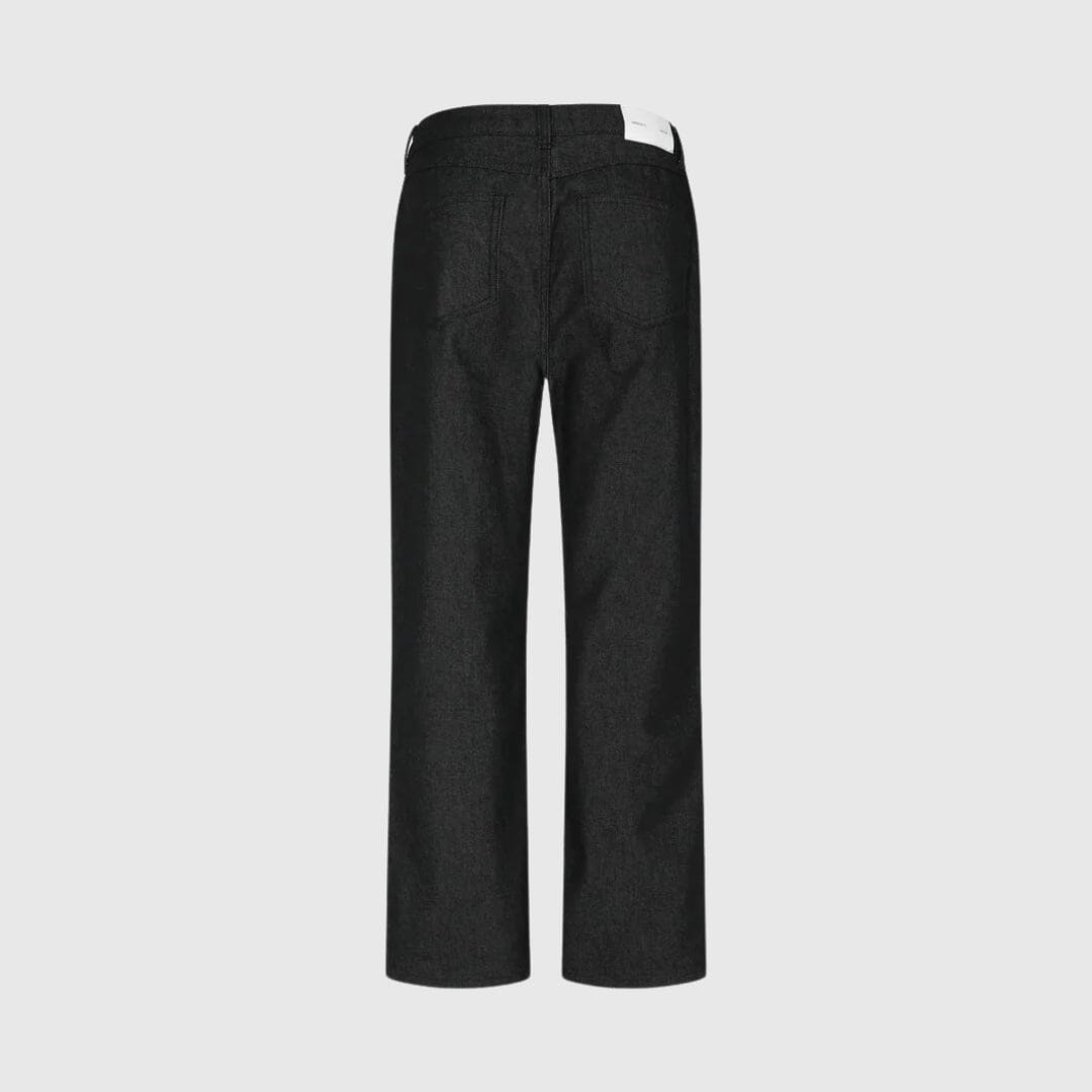 Amomento Mens Color Indigo Jeans - Black Pants Amomento 