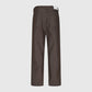 Amomento Mens Color Indigo Jeans - Brown Pants Amomento 