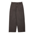 Amomento Men's Garments Dyed Curved Seam Denim - Brown Bukse Amomento 