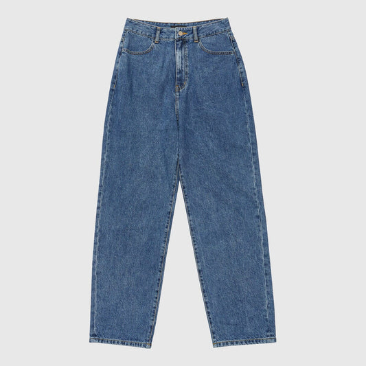 Amomento Mens Recycle Cotton Denim Jeans - Mid Blue Pants Amomento 