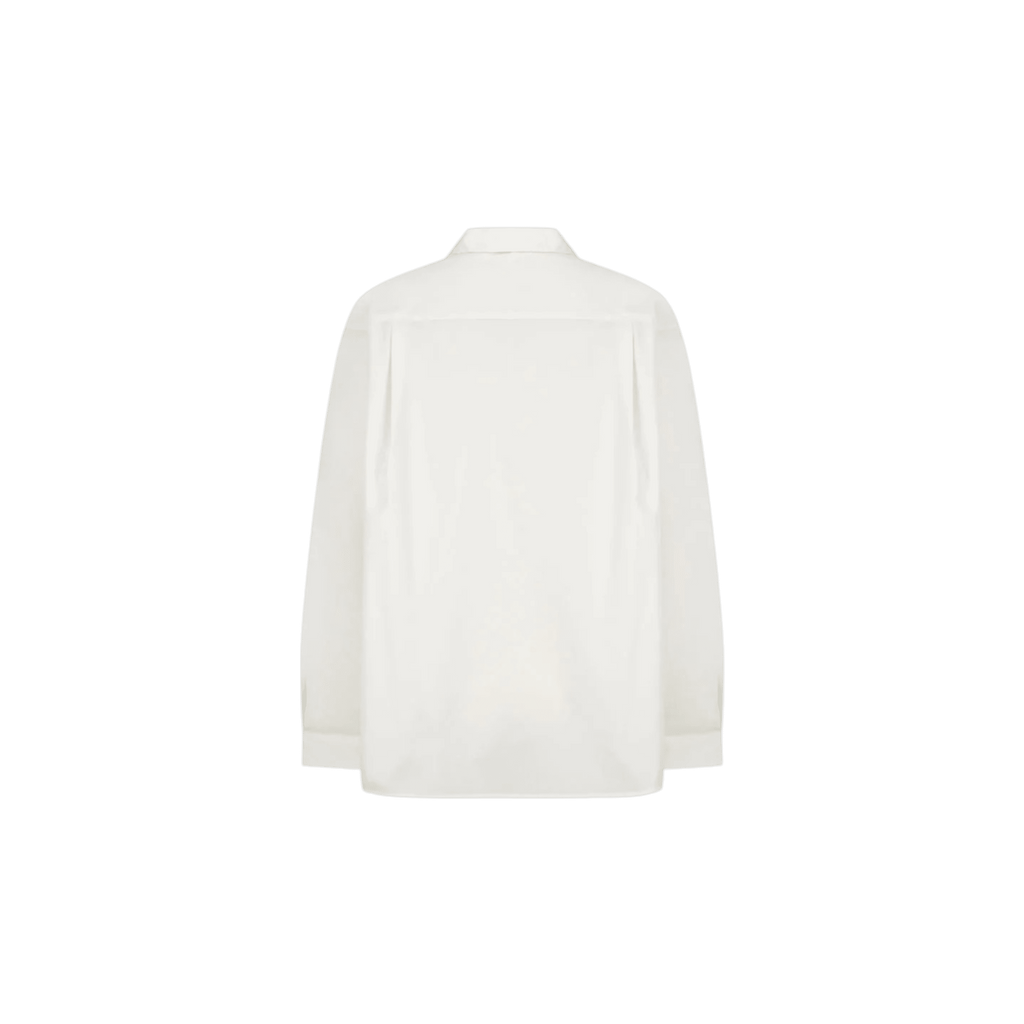 Amomento Open Collar Shirt - Ivory Shirt Amomento 