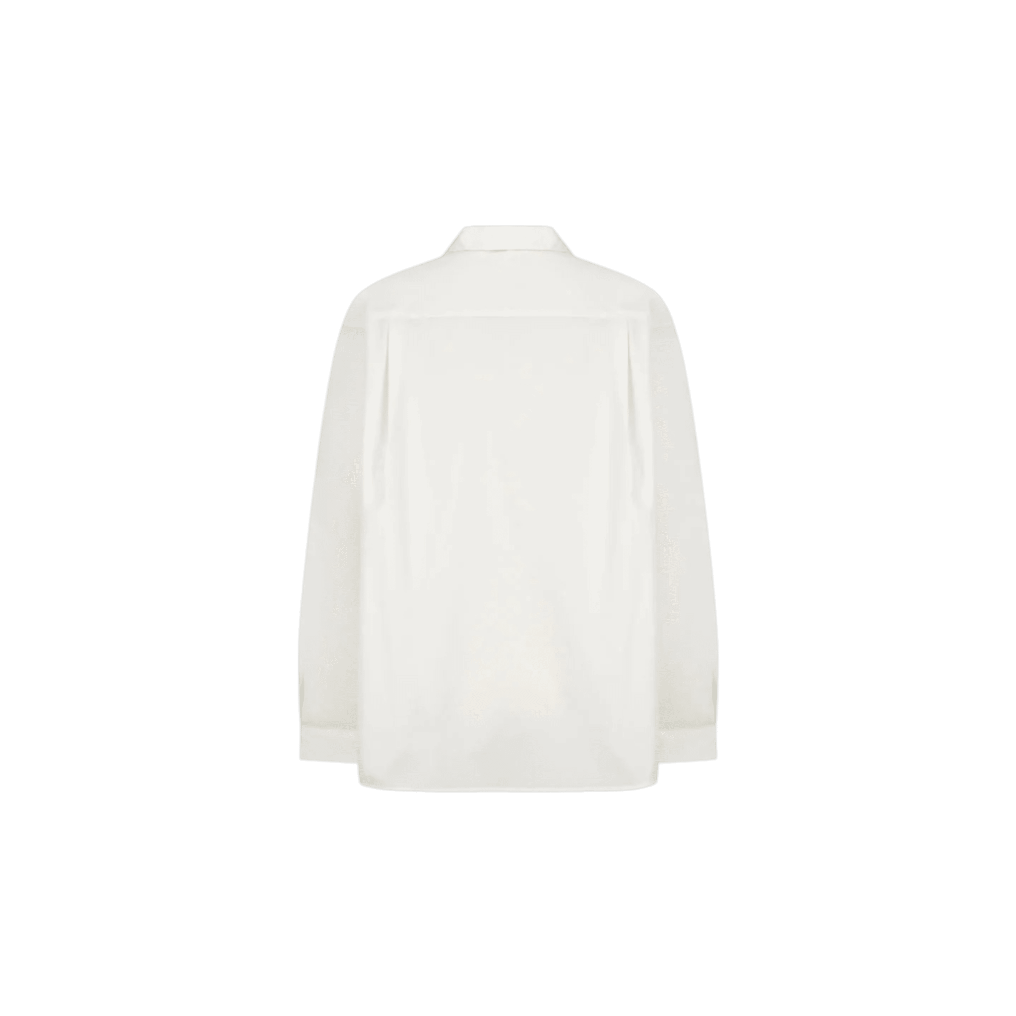Amomento Open Collar Shirt - Ivory Shirt Amomento 