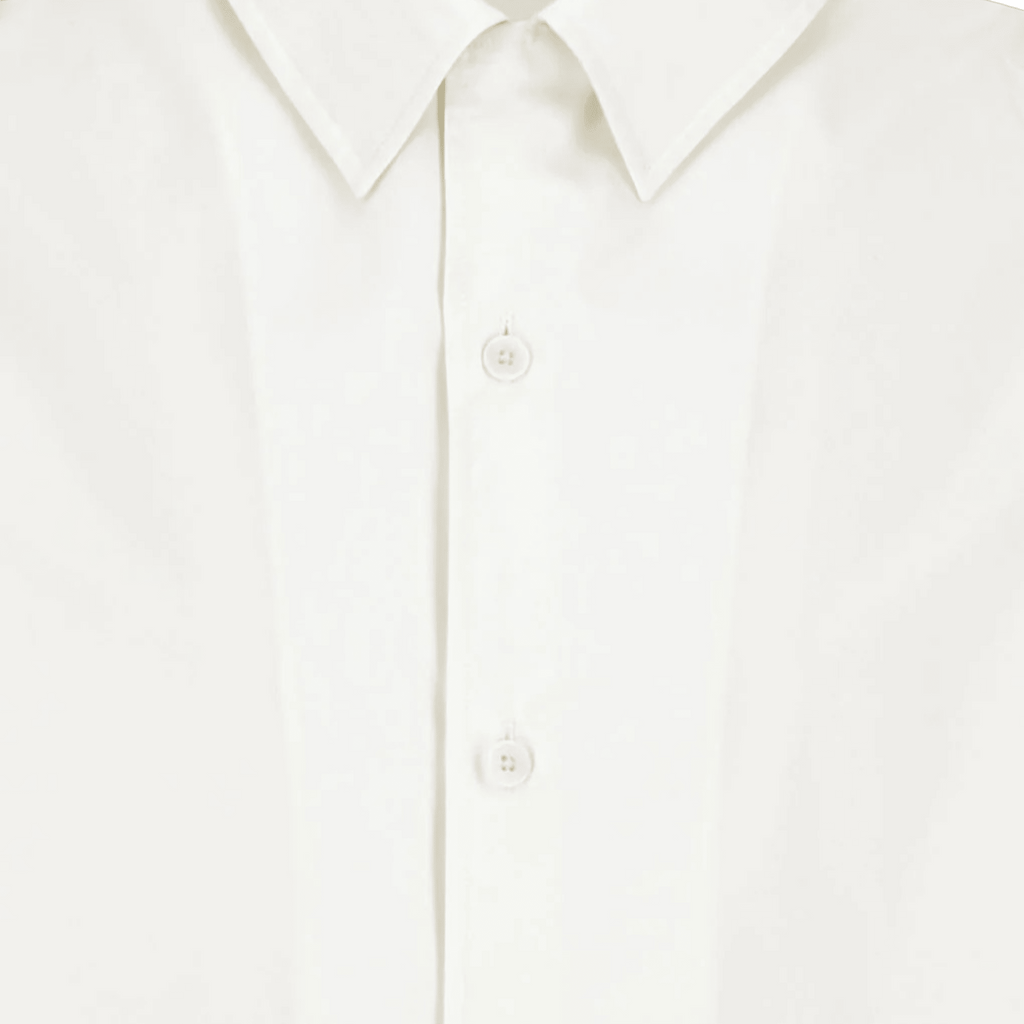 Amomento Open Collar Shirt - Ivory Shirt Amomento 