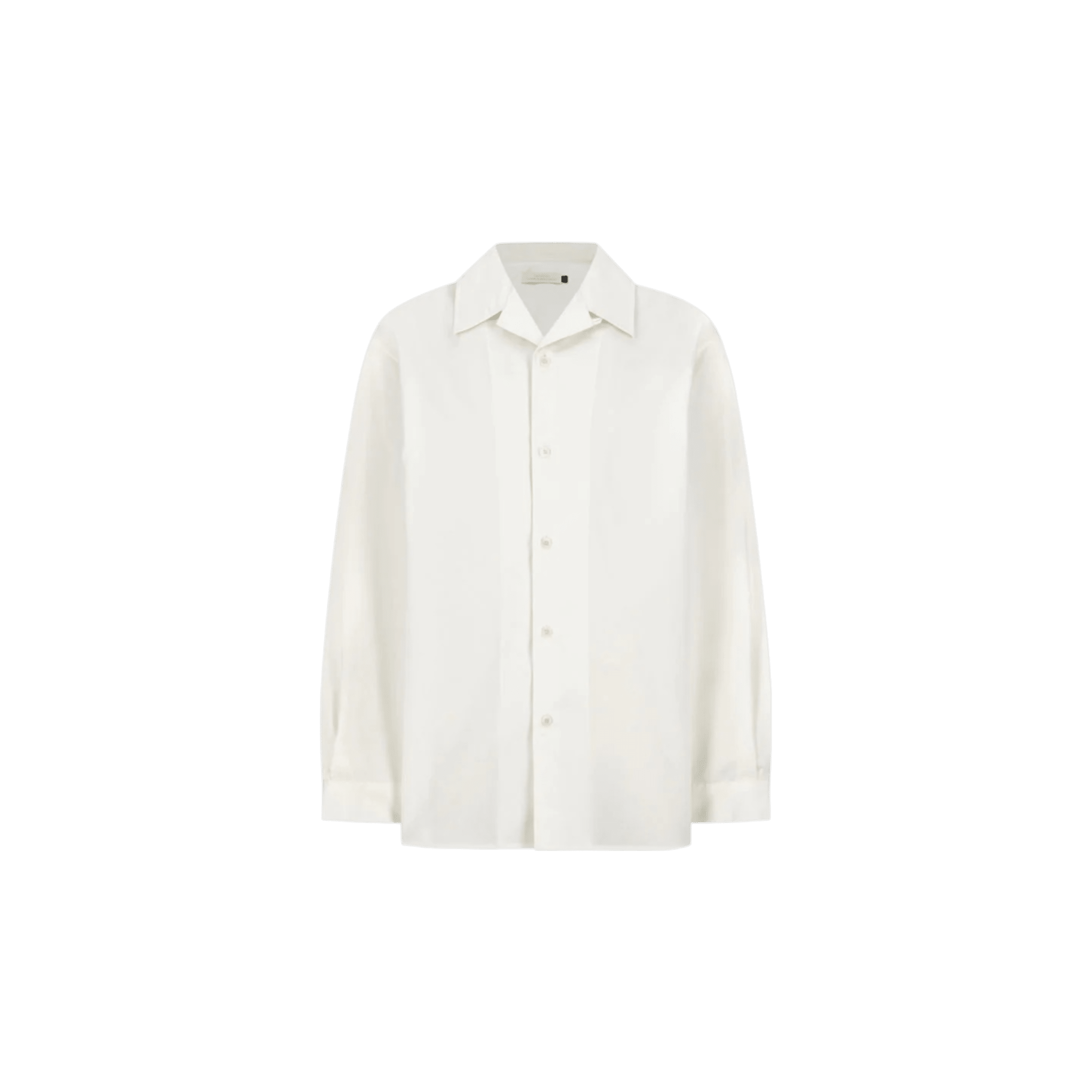 Amomento Open Collar Shirt - Ivory Shirt Amomento 