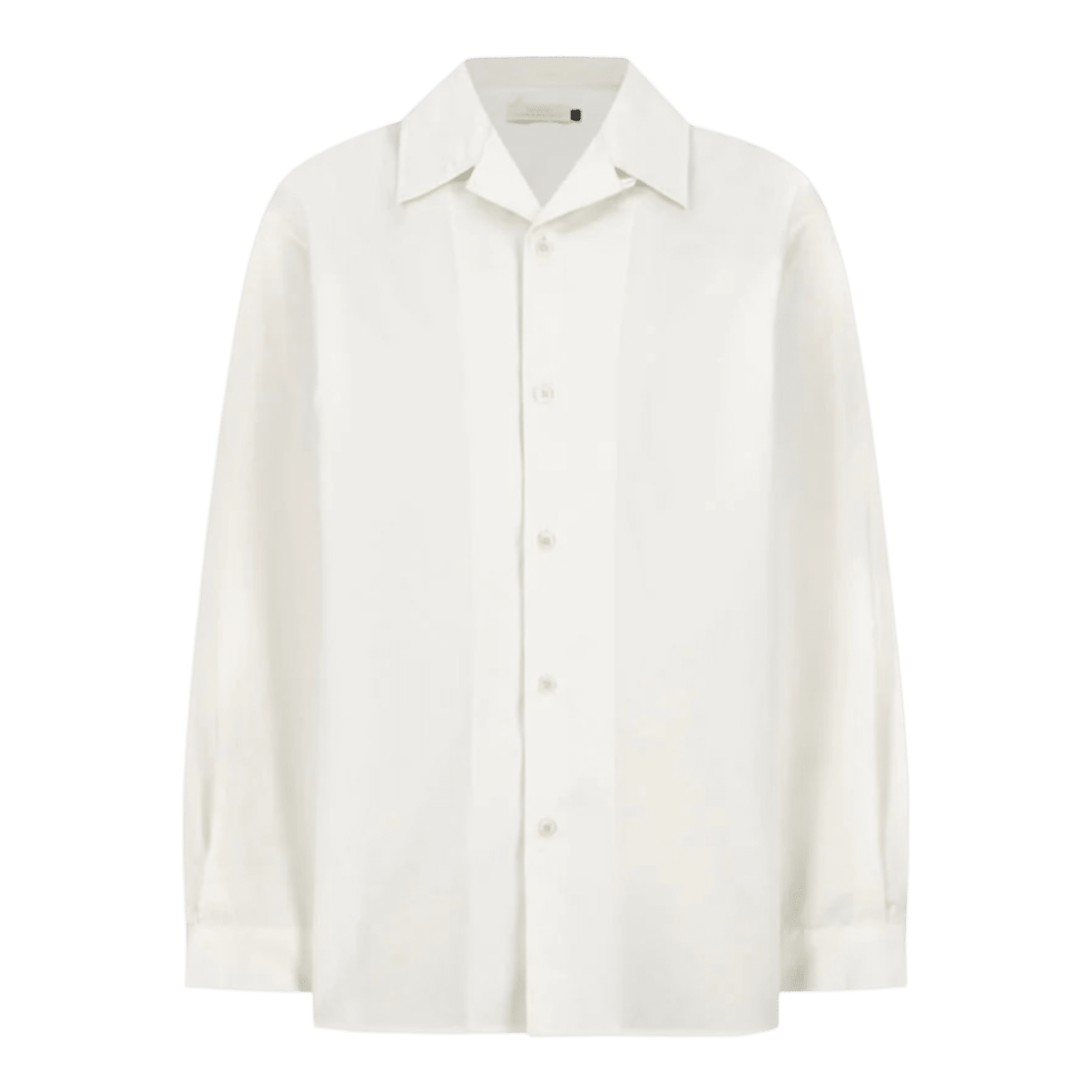 Amomento Open Collar Shirt - Ivory Shirt Amomento 