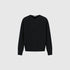 Amomento Racoon V-Neck Knit - Charcoal Knitwear Amomento 