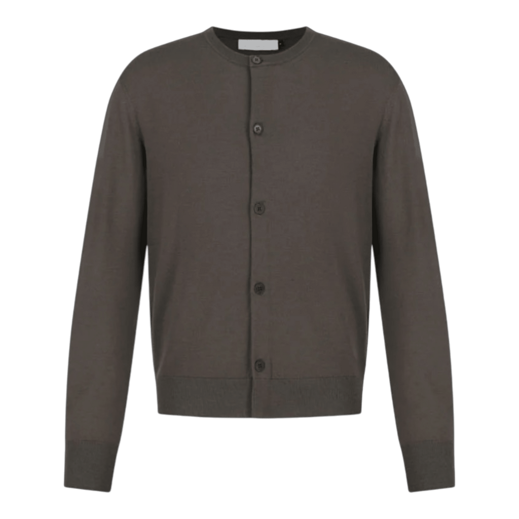 Amomento Wool Cardigan - Brown Cardigan Amomento 