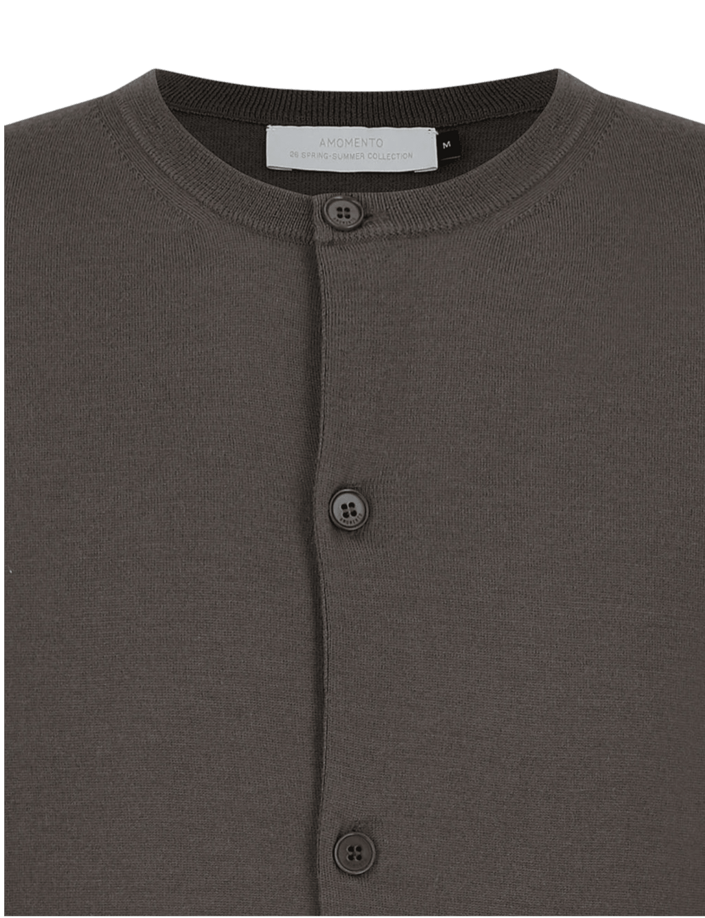 Amomento Wool Cardigan - Brown Cardigan Amomento 