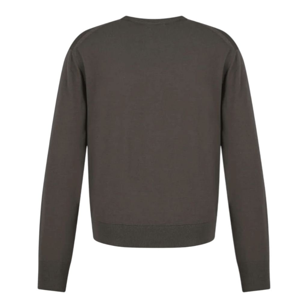 Amomento Wool Cardigan - Brown Cardigan Amomento 