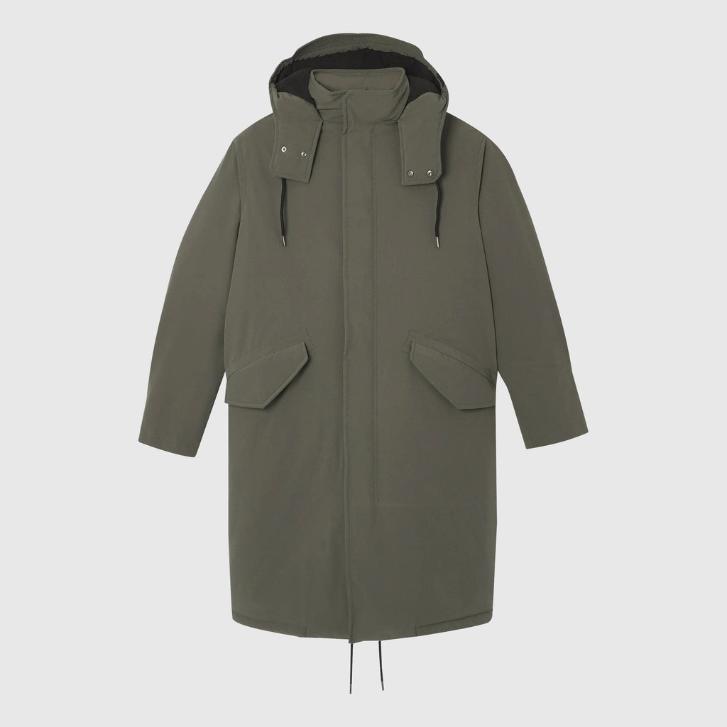 A.P.C. Anatole Parka - Military Khaki Outerwear A.P.C. 