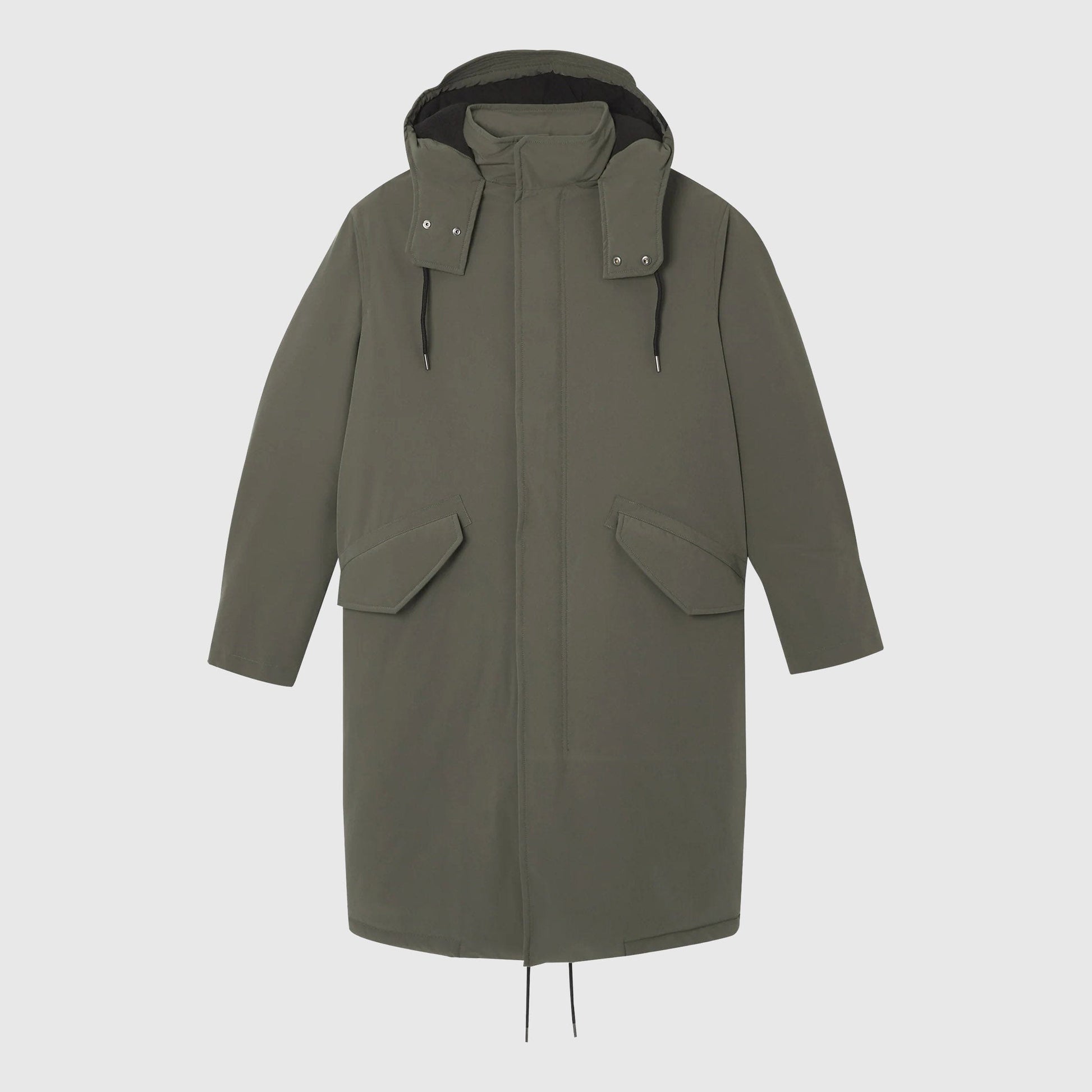 A.P.C. Anatole Parka - Military Khaki Outerwear A.P.C. 