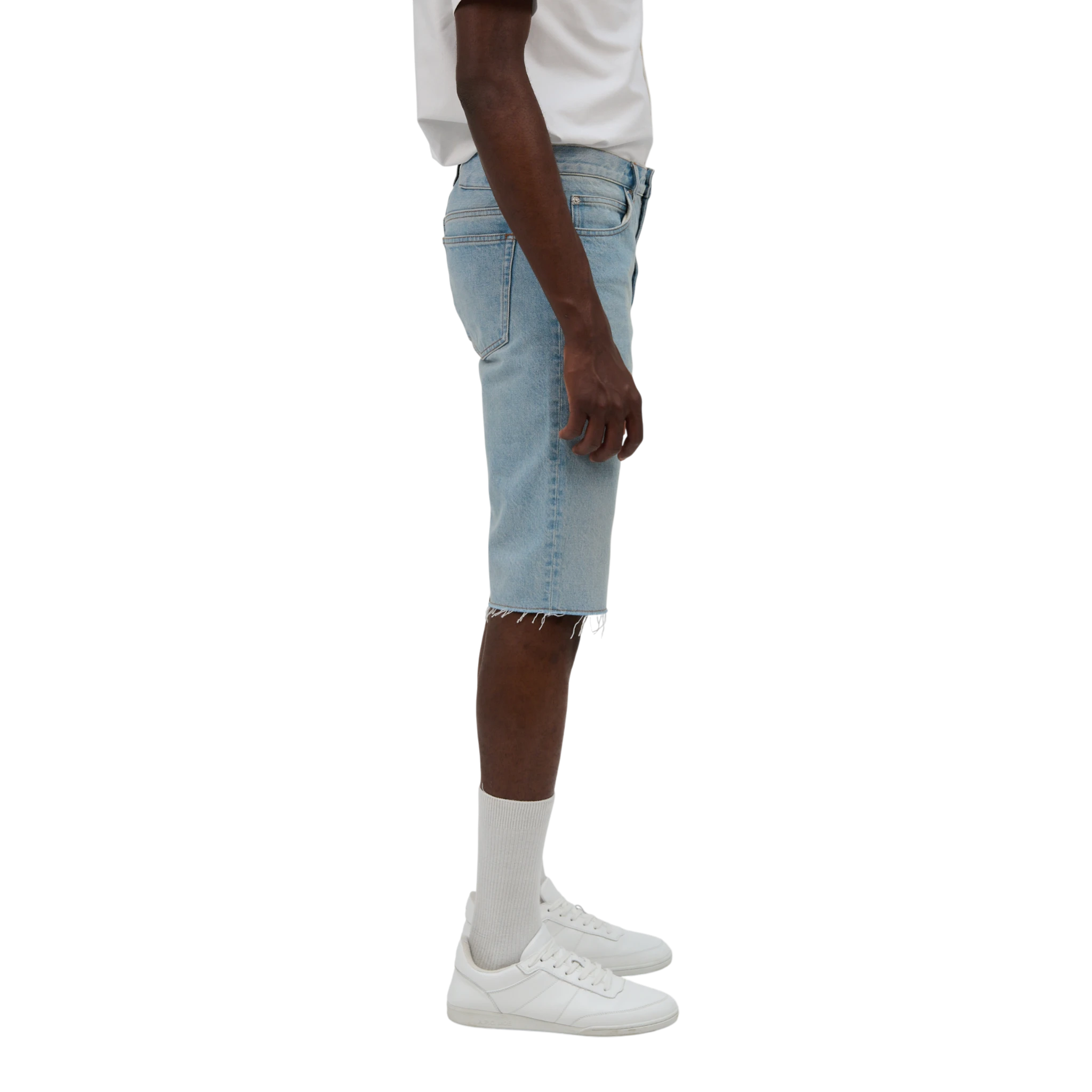 A.P.C Bermuda Sam Shorts - Iab Light Blue Shorts A.P.C 