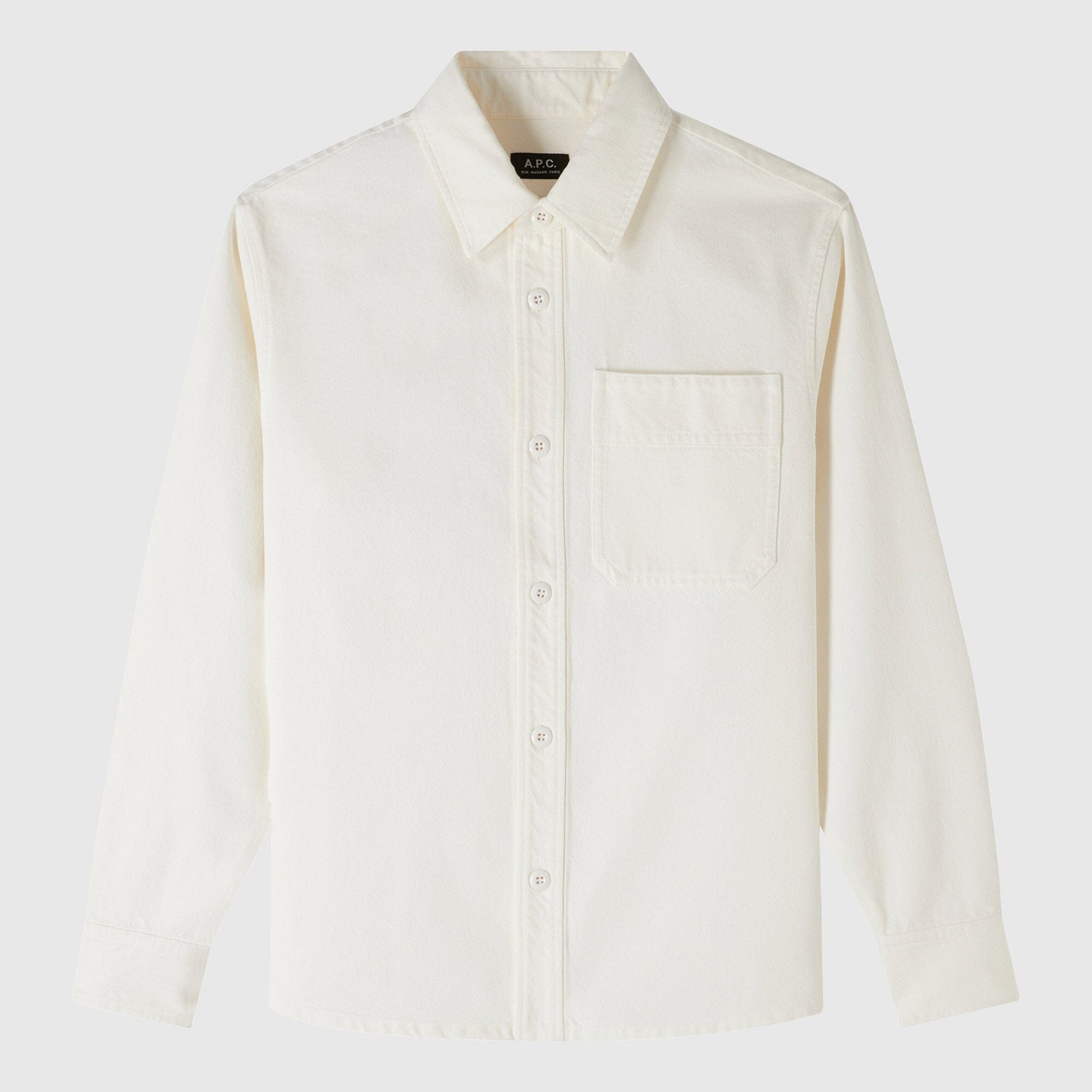 A.P.C Brodee Basile Overshirt - Off White Overshirt A.P.C 