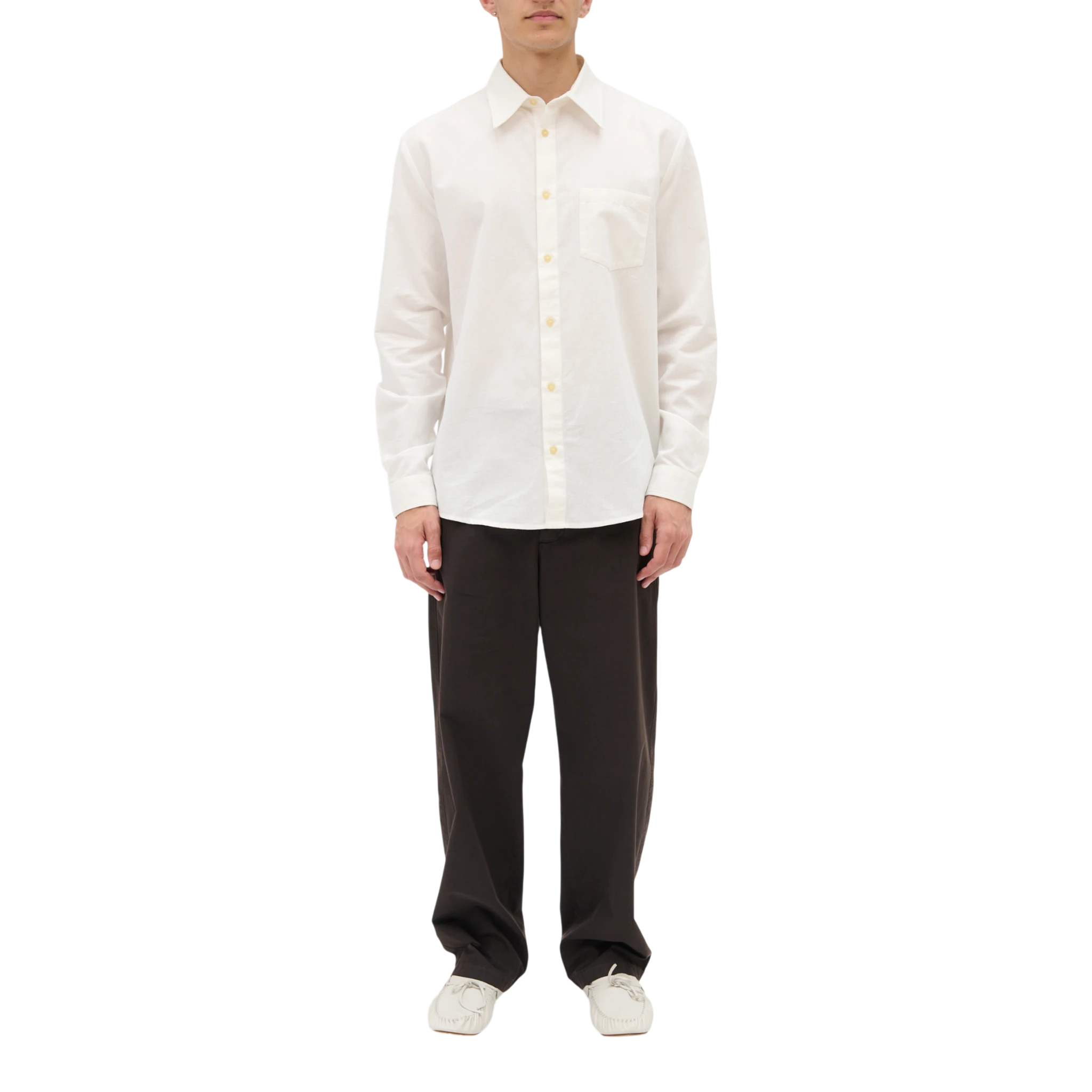 A.P.C Chemise Harris Shirt - Aab White Shirt A.P.C 