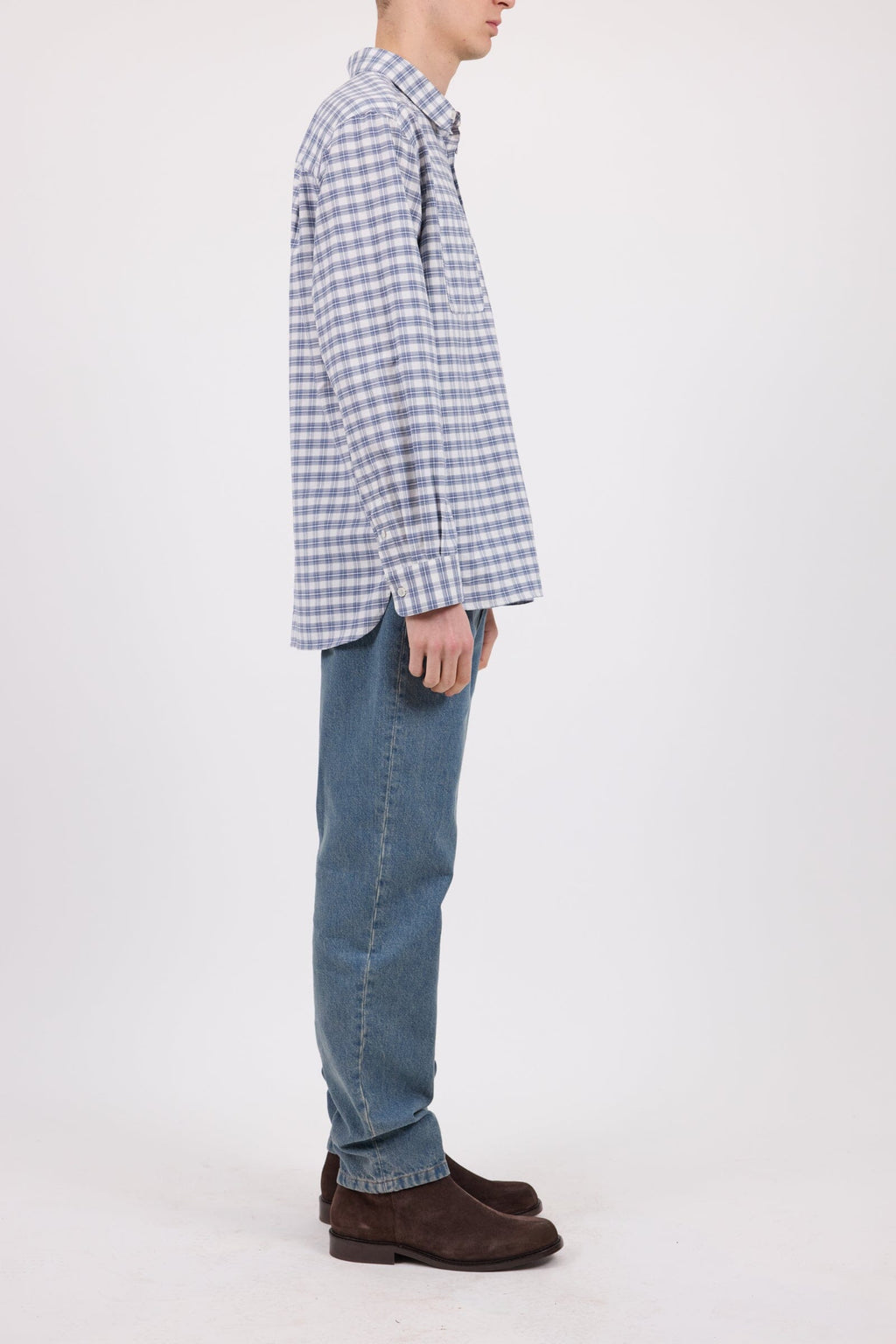 A.P.C. - Chemise Malcom - Ecru Skjorte A.P.C. 