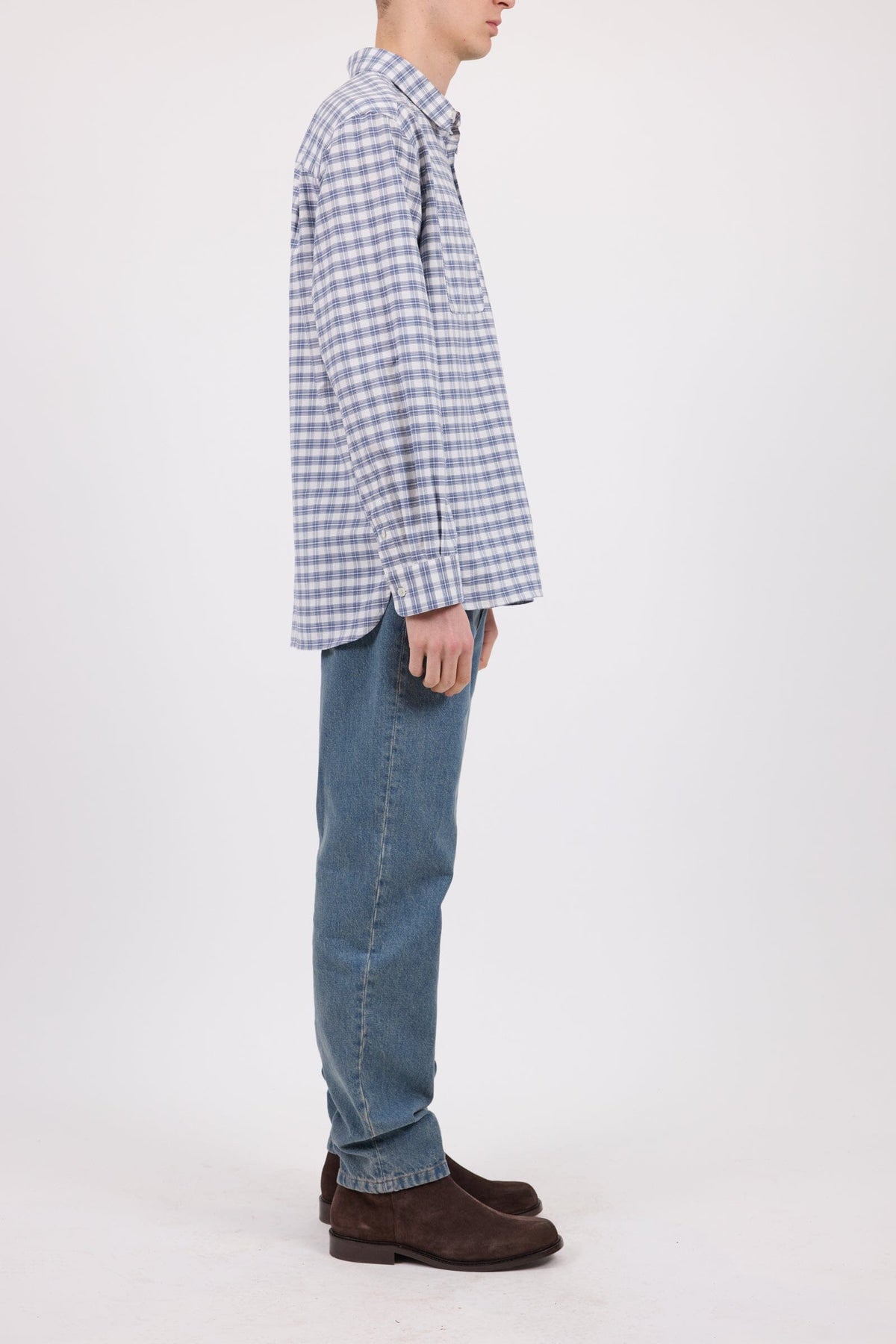 A.P.C. - Chemise Malcom - Ecru Skjorte A.P.C. 