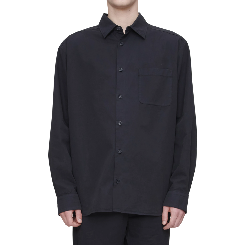 A.P.C Chemise Malo Logo Shirt - Lza False Black Shirt A.P.C 