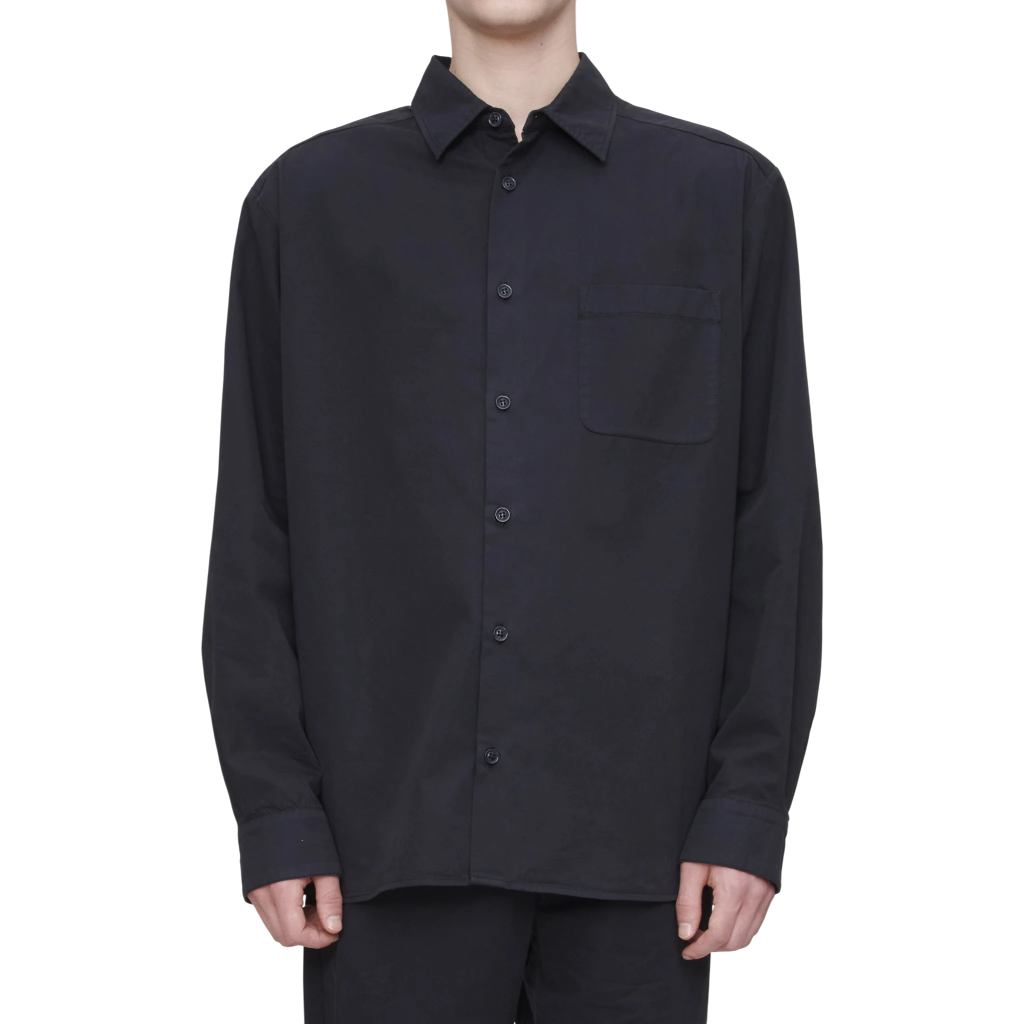 A.P.C Chemise Malo Logo Shirt - Lza False Black Shirt A.P.C 