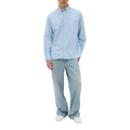 A.P.C Chemise Mateo Logo (Fr) Shirt - Iab Light Blue Shirt A.P.C 