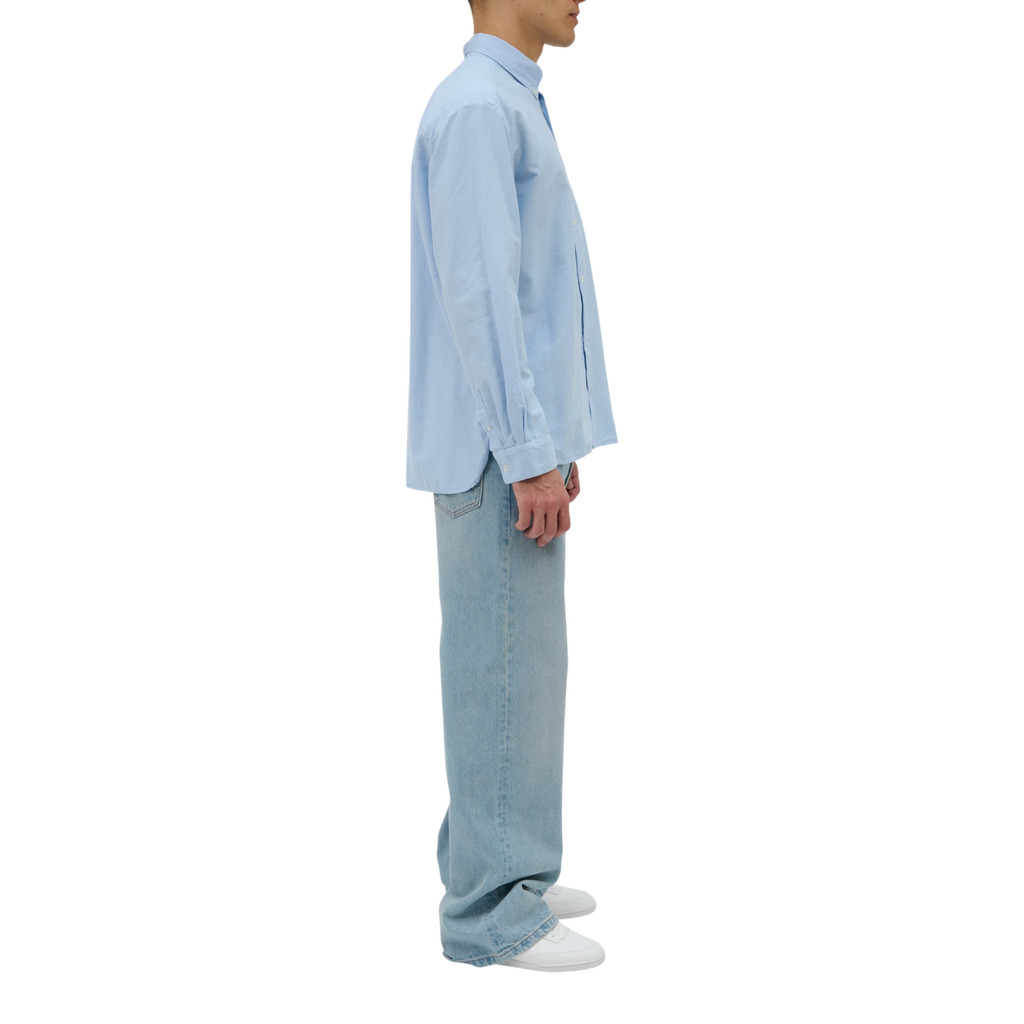A.P.C Chemise Mateo Logo (Fr) Shirt - Iab Light Blue Shirt A.P.C 
