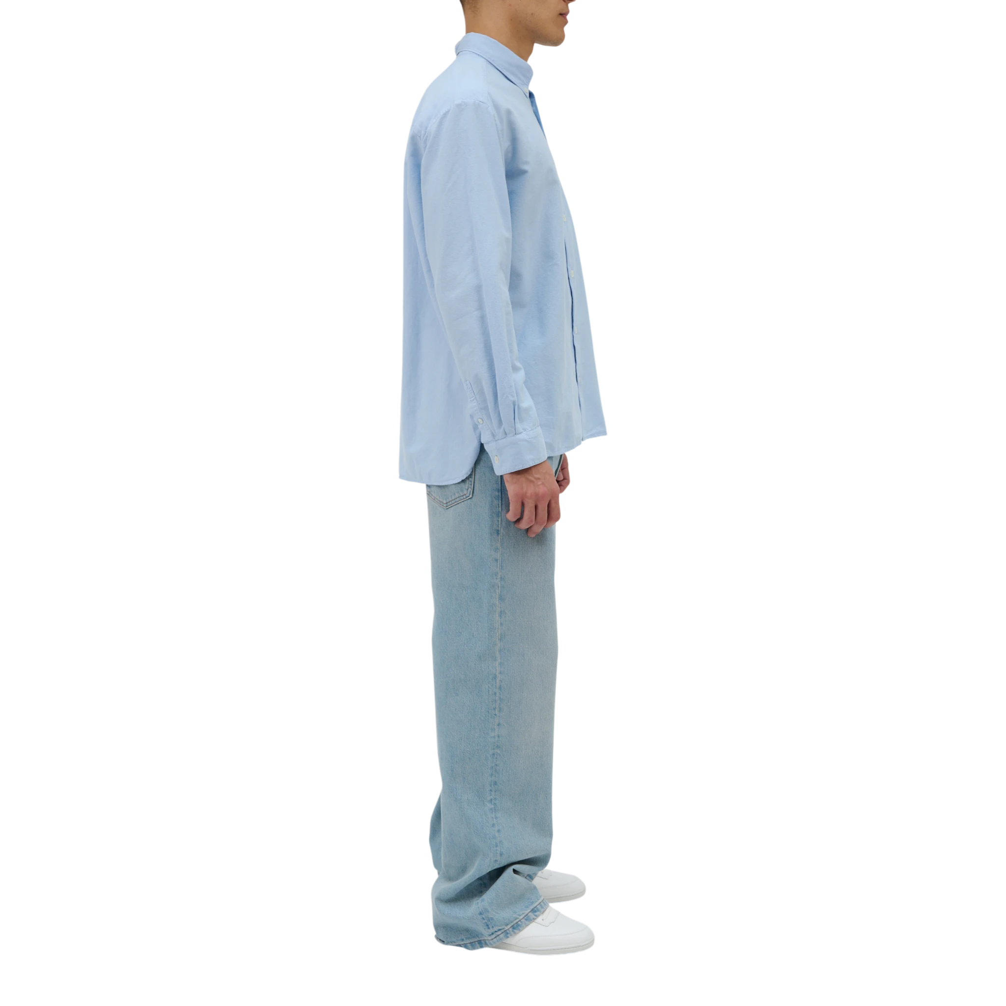 A.P.C Chemise Mateo Logo (Fr) Shirt - Iab Light Blue Shirt A.P.C 