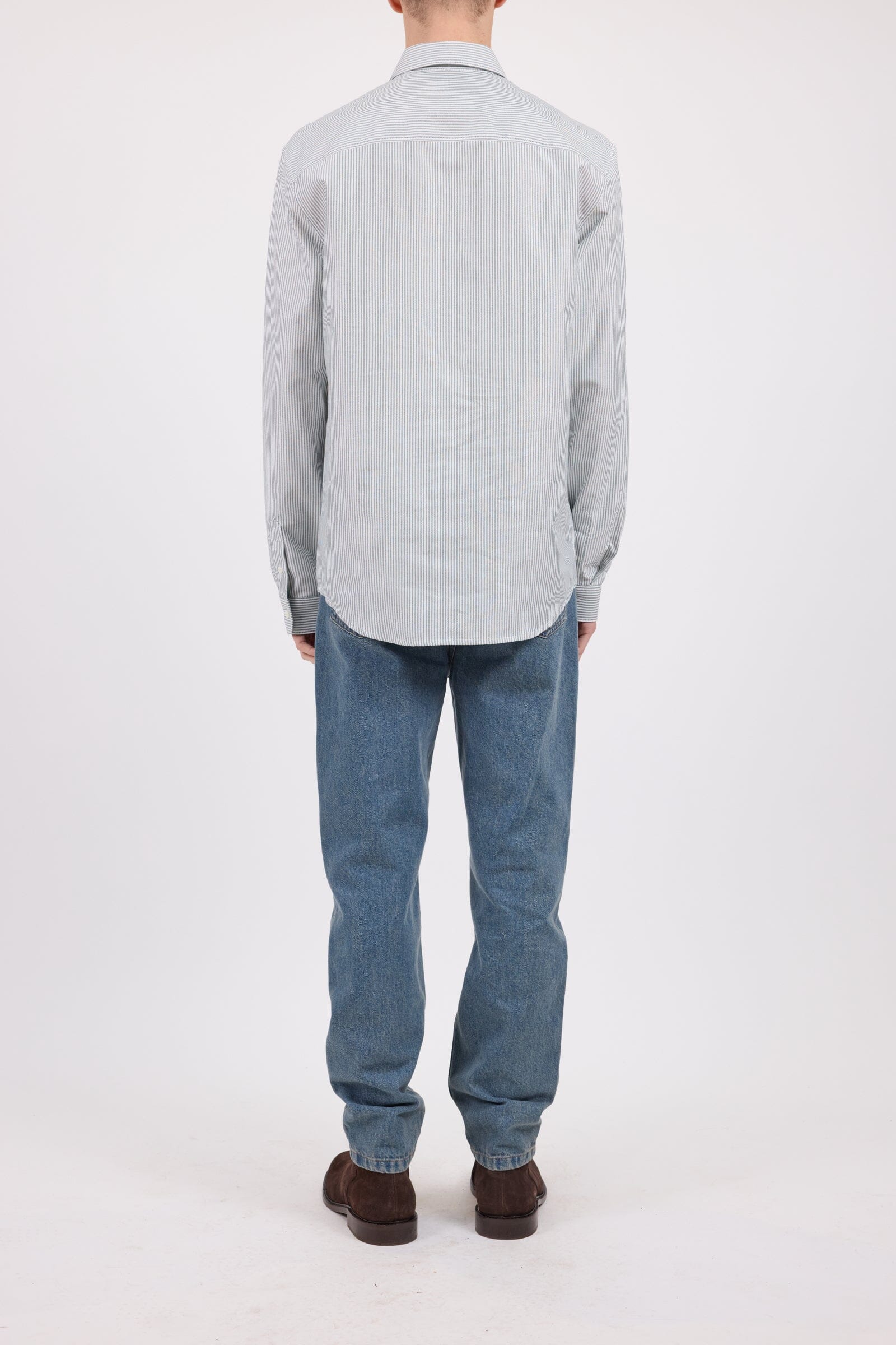 A.P.C. - Chemise New Greg - Green Skjorte A.P.C. 