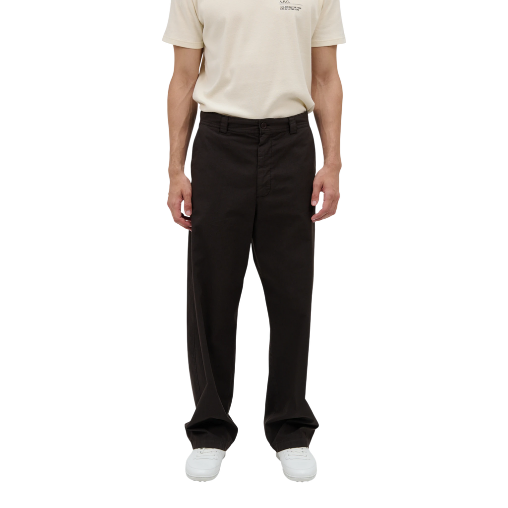 A.P.C Chino Dan Pants - Cae Dark Brown Pants A.P.C 