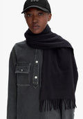 A.P.C. - Écharpe Ambroise Brodée - Black Skjerf A.P.C. 