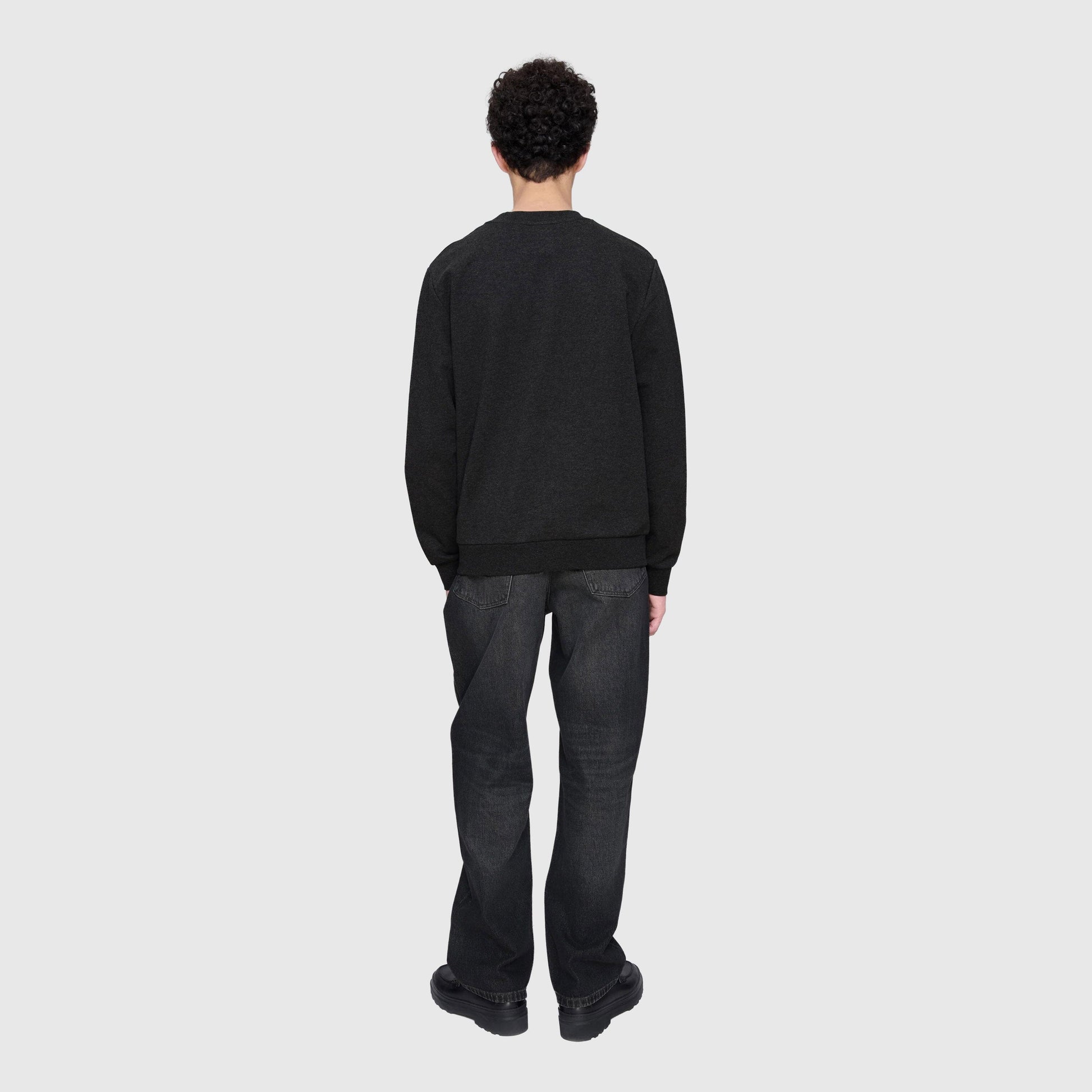 A.P.C. Item Standard Sweatshirt - Anthracite Chine / Bleu Sweatshirt A.P.C. 