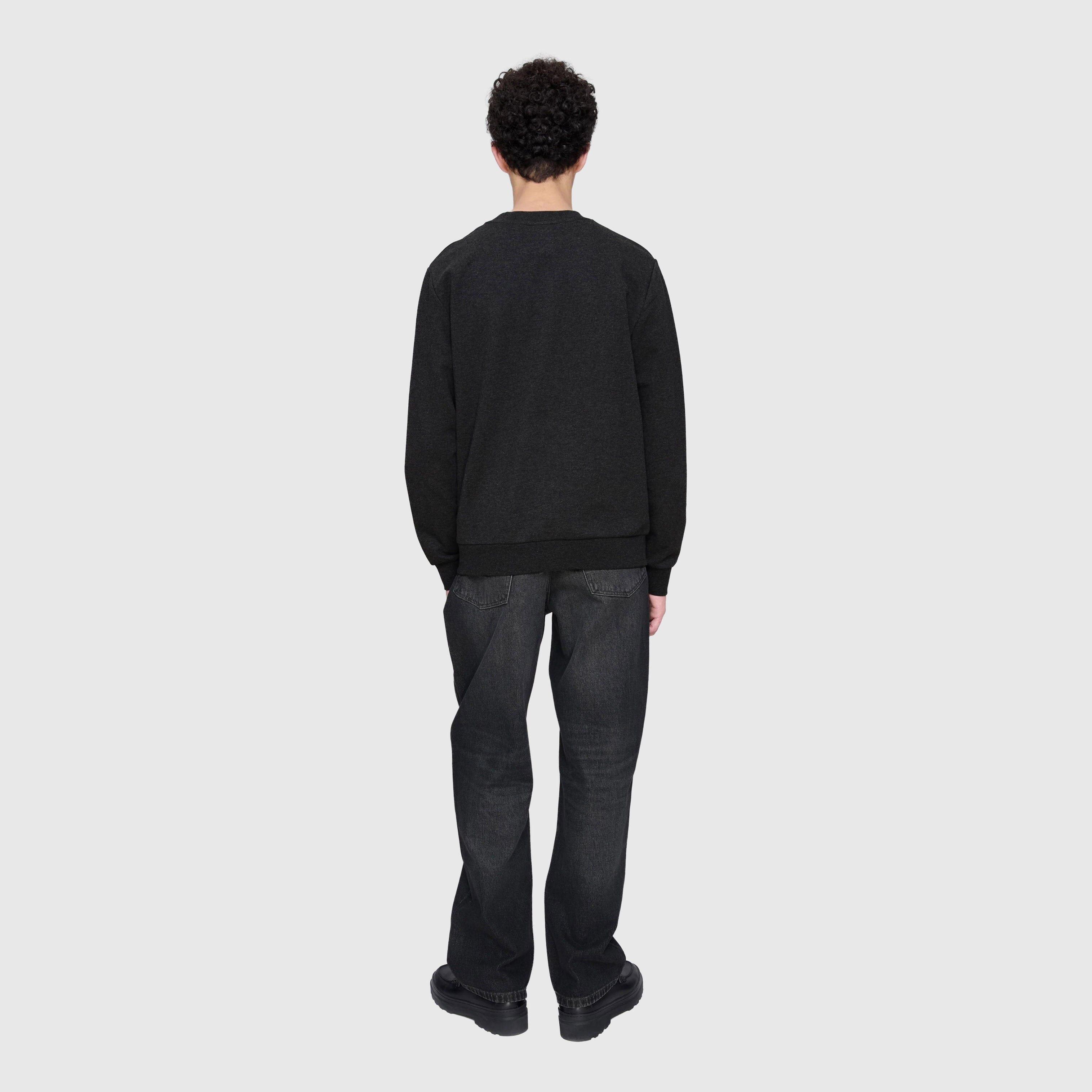 A.P.C. Item Standard Sweatshirt - Anthracite Chine / Bleu Sweatshirt A.P.C. 