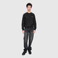 A.P.C. Item Standard Sweatshirt - Anthracite Chine / Bleu Sweatshirt A.P.C. 
