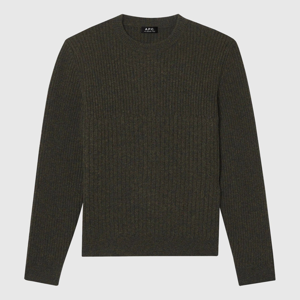 A.P.C. Jackson Sweater - Dark Green Sweater A.P.C. 