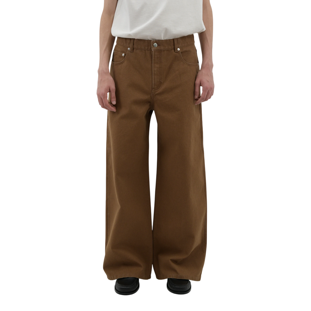 A.P.C Jean Aaron Pants - Caa Brown Pants A.P.C 