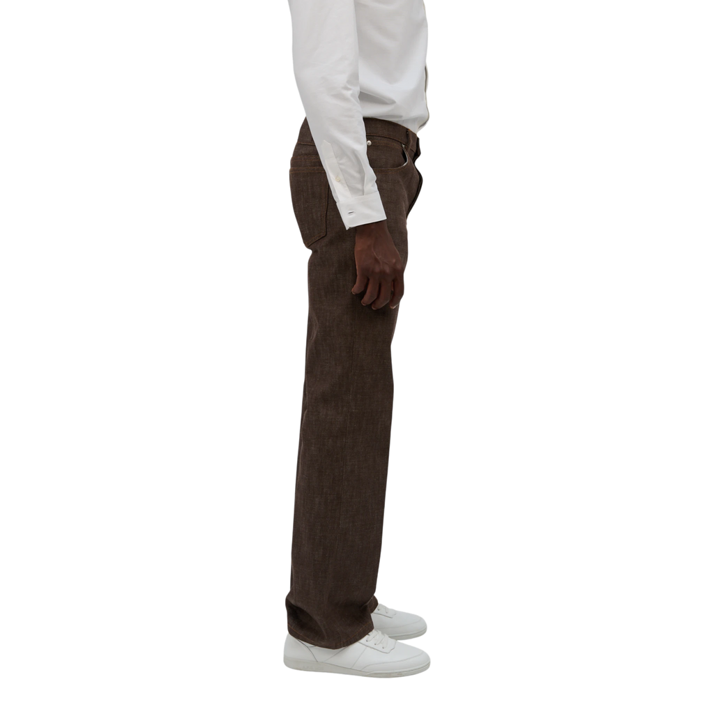 A.P.C Jean Arno Pants - Dark Brown Pants A.P.C 
