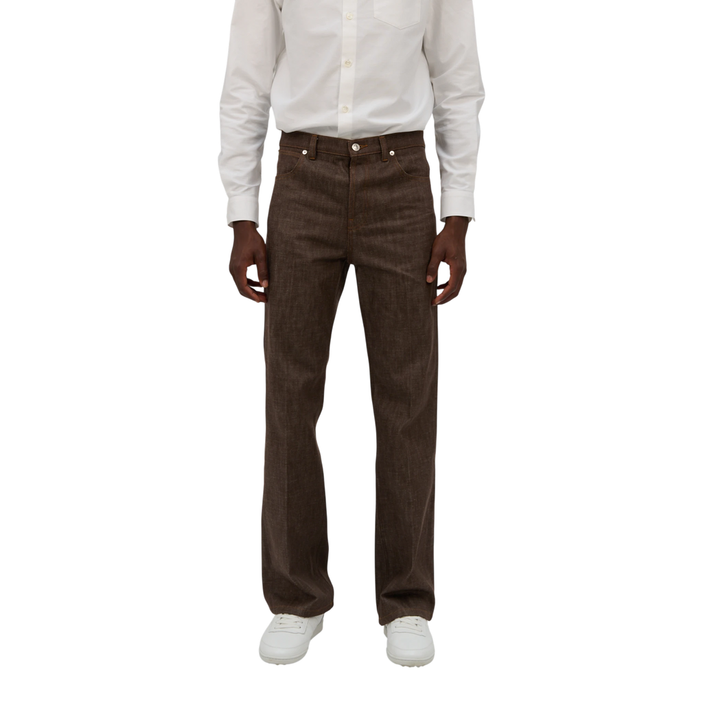 A.P.C Jean Arno Pants - Dark Brown Pants A.P.C 
