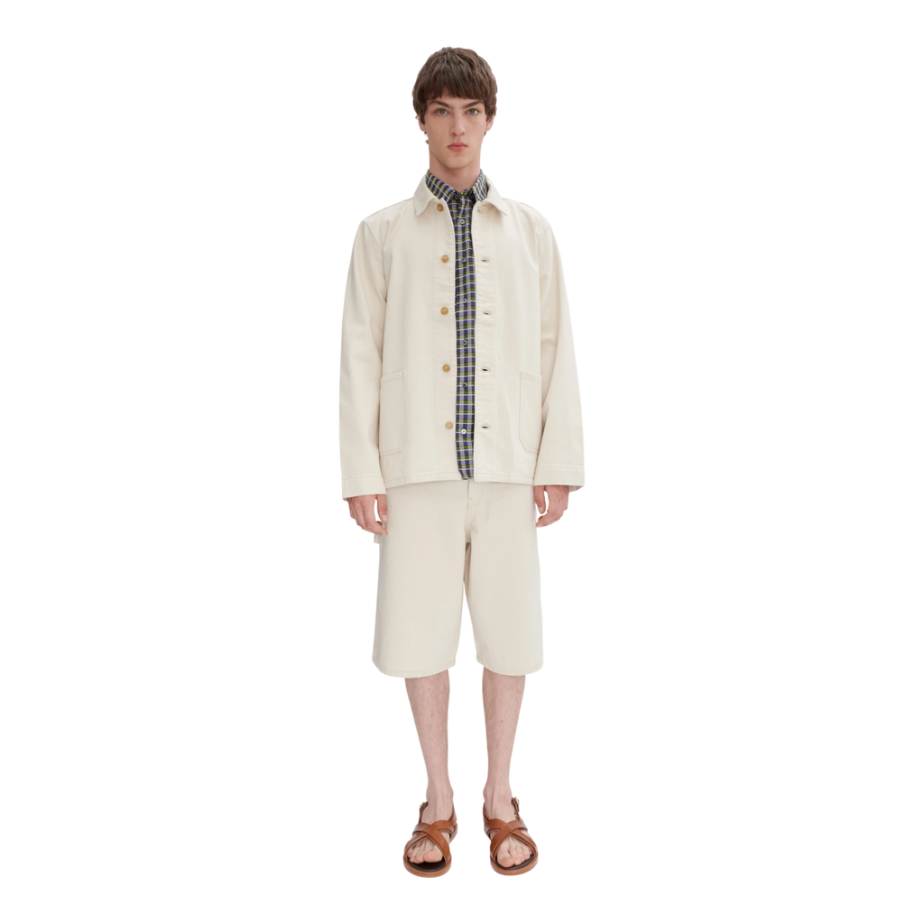 A.P.C Kerlouan Brodee Jacket - Ecru Outerwear A.P.C 