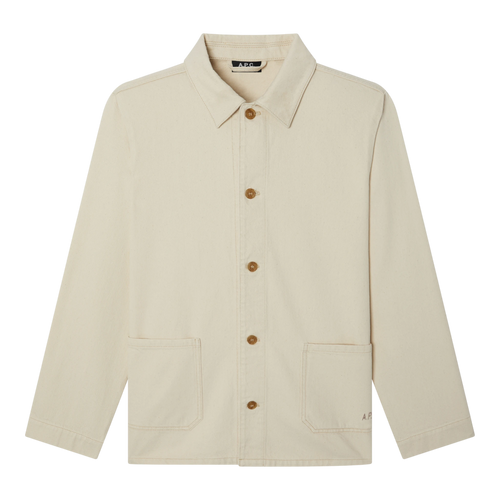 A.P.C Kerlouan Brodee Jacket - Ecru Outerwear A.P.C 