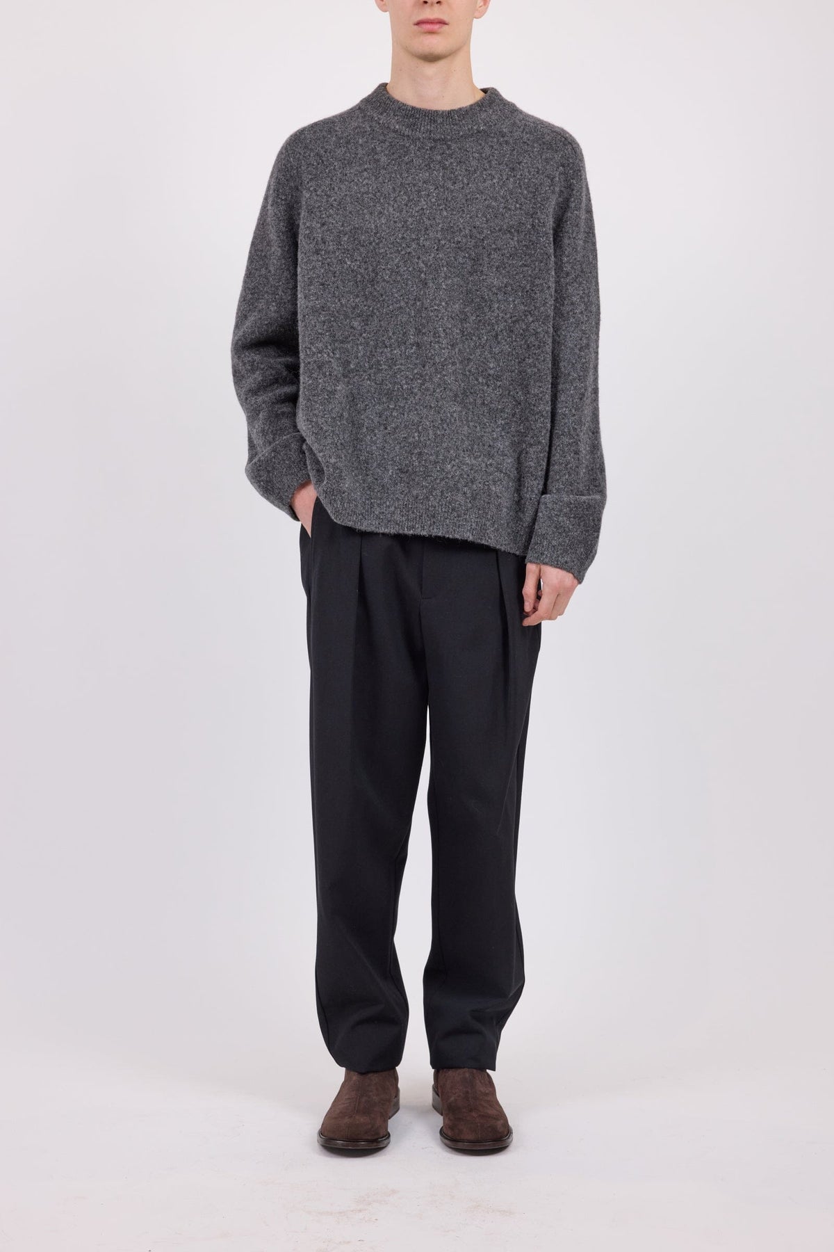 A.P.C. - Pantalon Renato - Black Bukse A.P.C. 