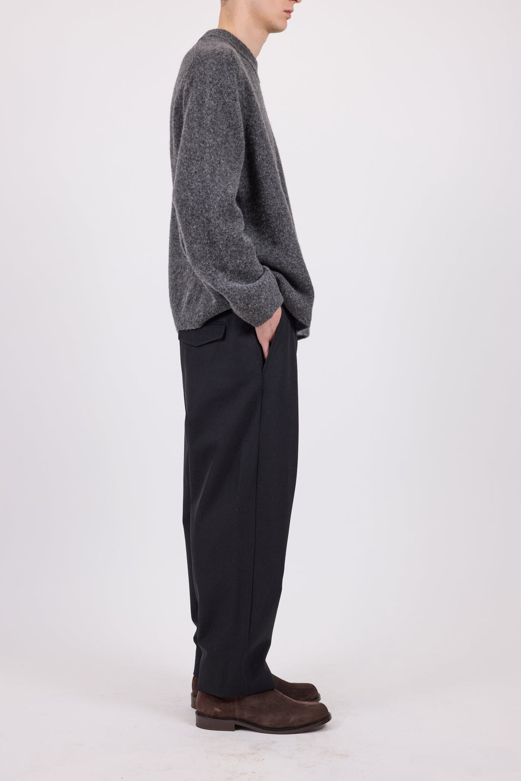 A.P.C. - Pantalon Renato - Black Bukse A.P.C. 