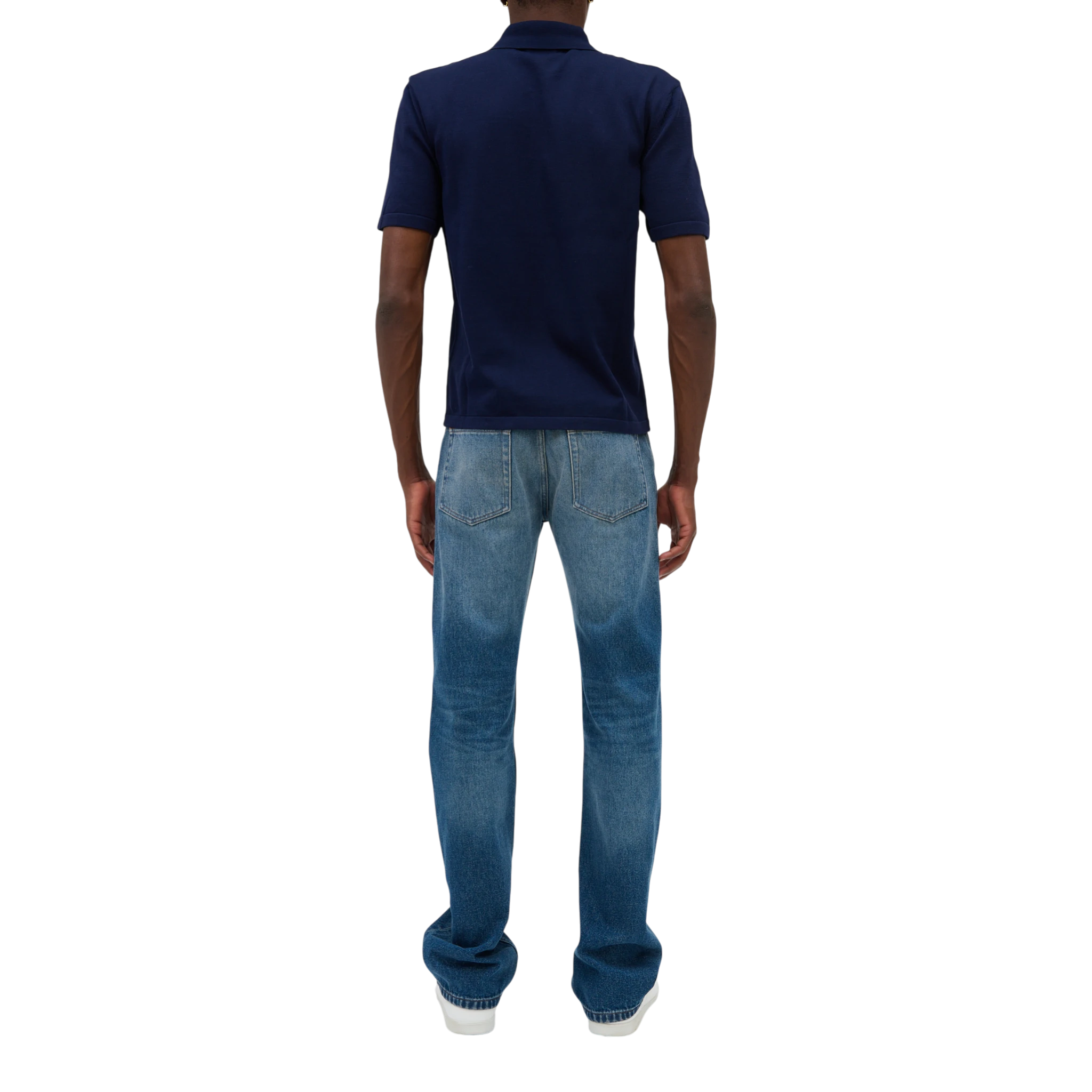 A.P.C Polo Colin Knitwear - Iak Dark Navy Knitwear A.P.C 