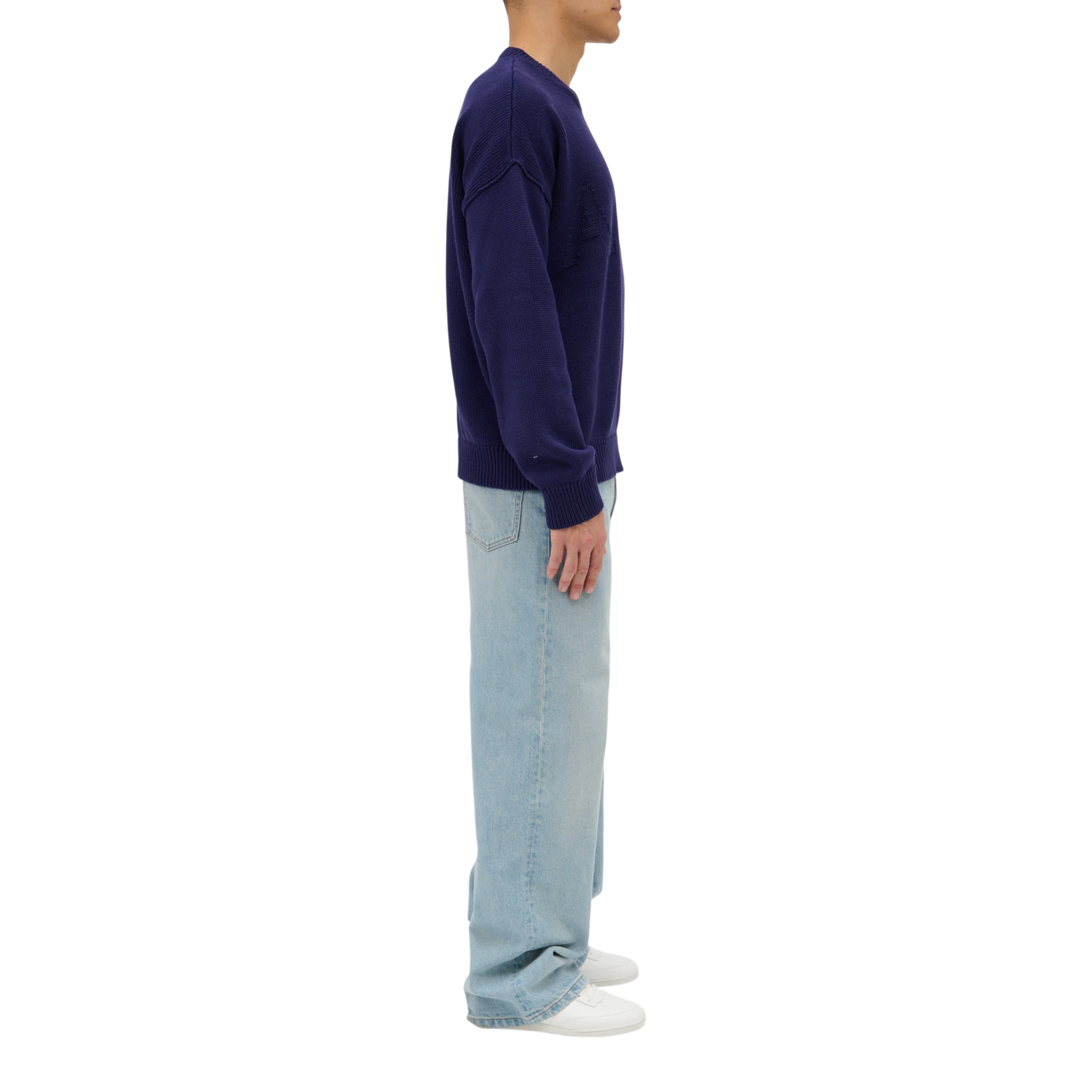 A.P.C Pull Leo Knitwear - Iah Dark Blue Knitwear A.P.C 