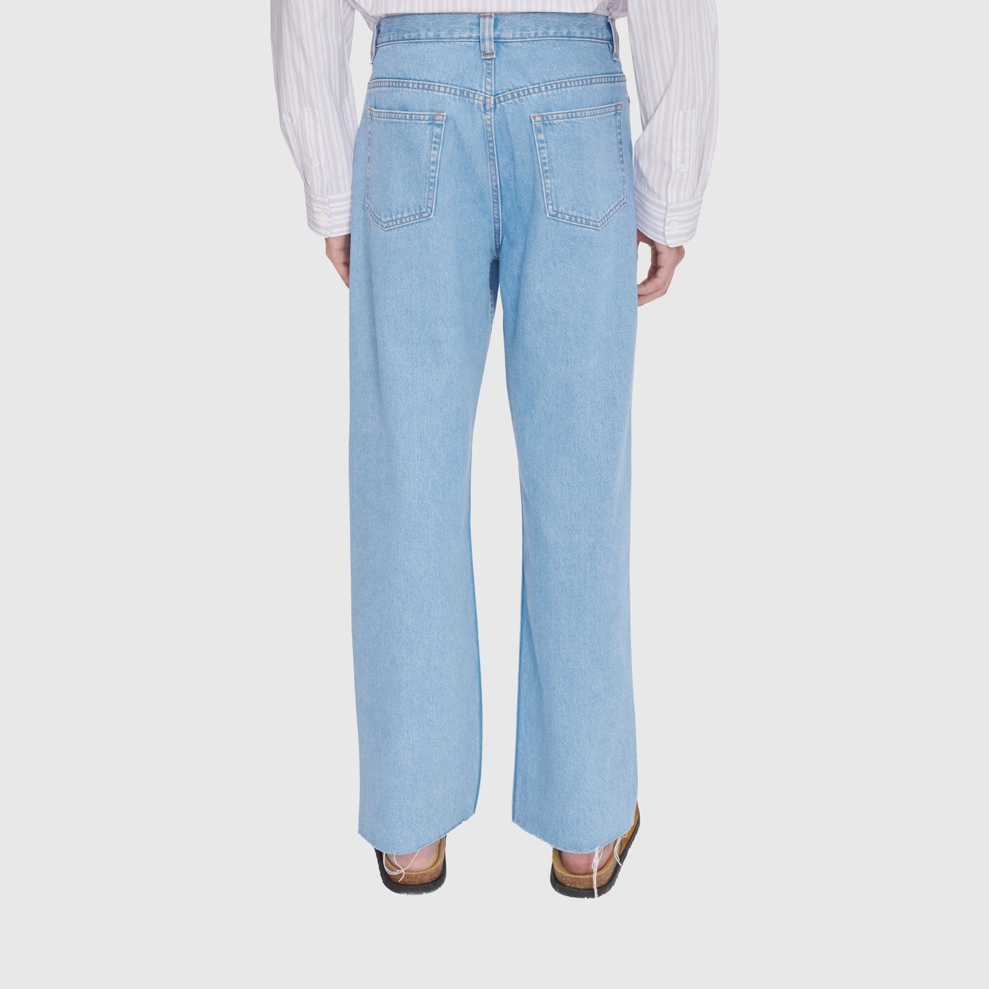 A.P.C Raw Relaxed Jeans - Light Blue Pants A.P.C 