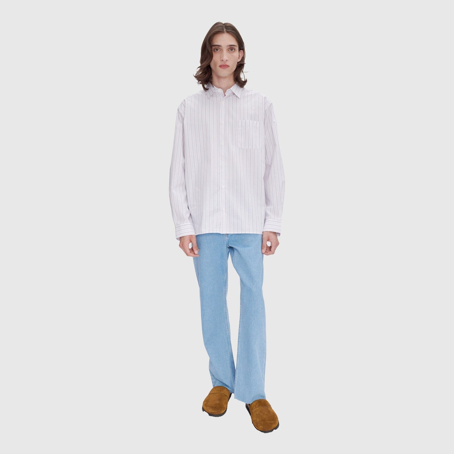 A.P.C Raw Relaxed Jeans - Light Blue Pants A.P.C 