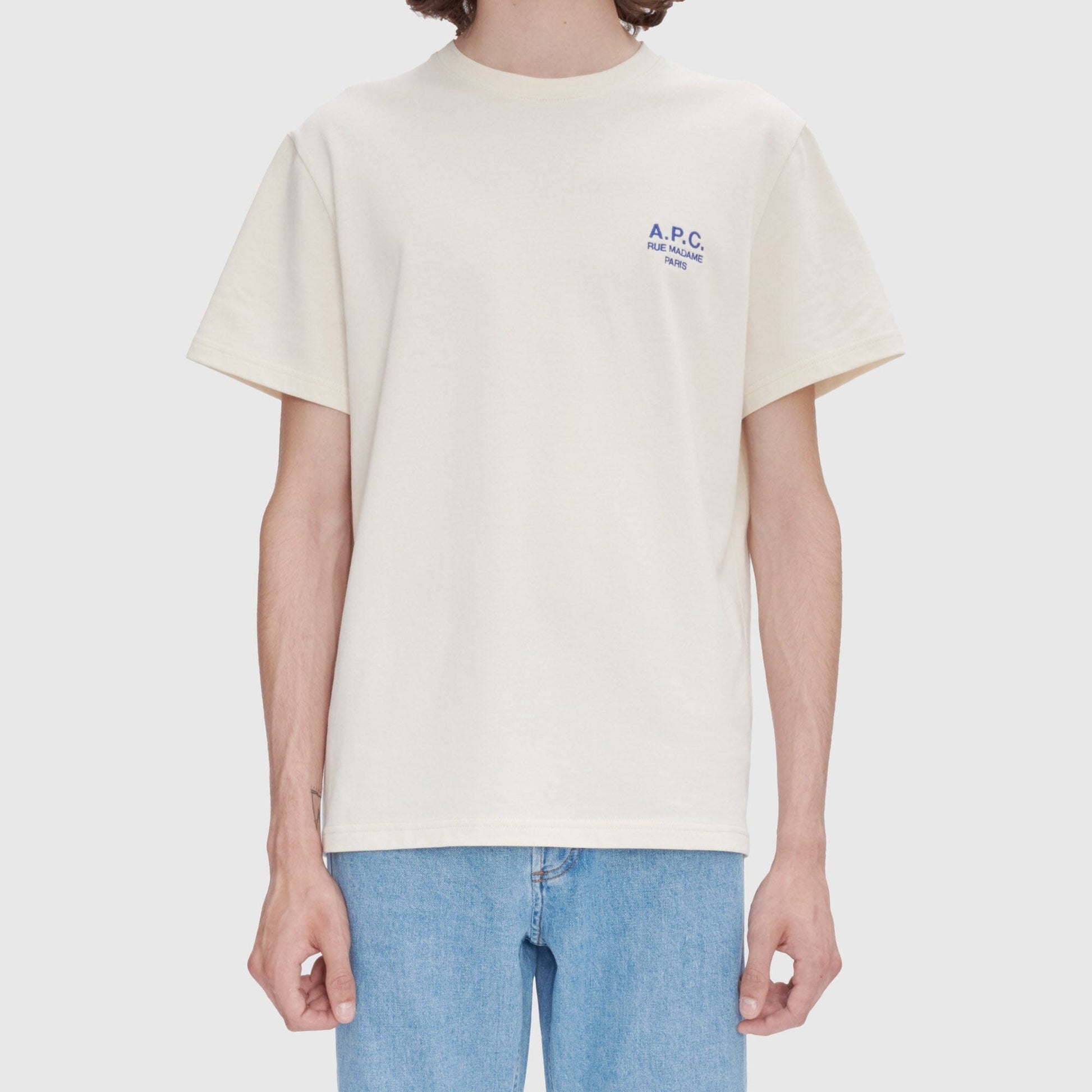 A.P.C Raymond T-Shirt - Casse/Bleu T-Shirt A.P.C 
