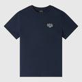 A.P.C. Rue Madame Standard T-Shirt - Dark Navy/Ecru T-shirt A.P.C. 