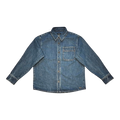 A.P.C. - Surchemise Basile Logo - Washed Indigo Overskjorte A.P.C. 